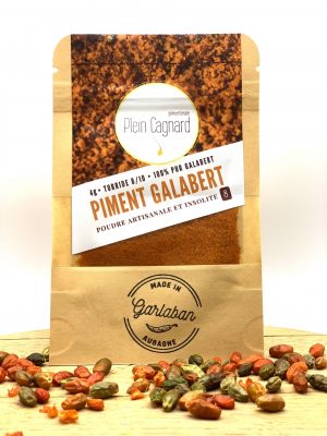 Piment galabert en poudre cultivé par la Pimenteraie Plein Cagnard pour les chefs à Aubagne en Provence